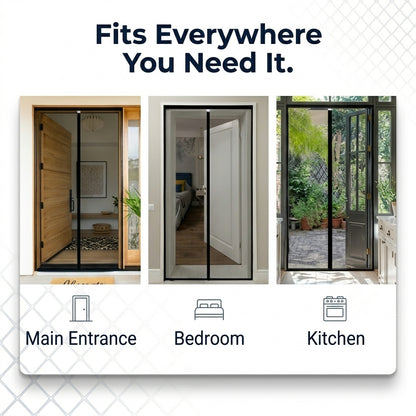 Premium Magnetic Mosquito Net for Doors