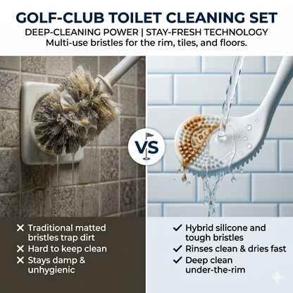 Golf Head Toilet Brush Buy 1 get 1 Fee
